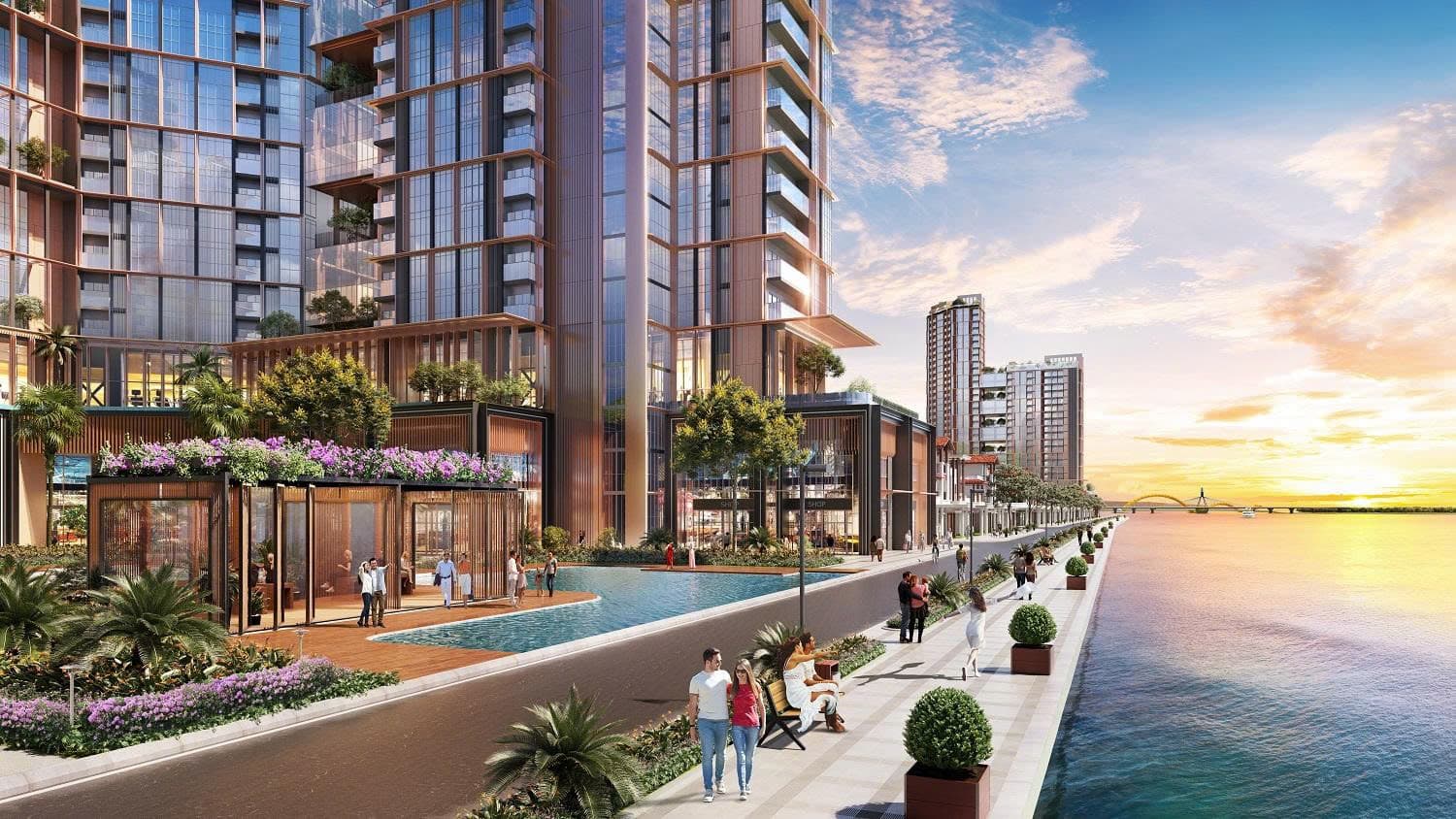 Biệt thự xây sẵn view sông Hàn giới hạn chỉ 12 căn, cạnh Euro 1, cách cầu Rồng 300m,