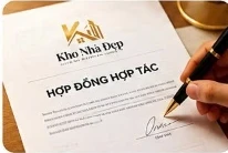 Minh họa ký kết thỏa thuận hợp đồng